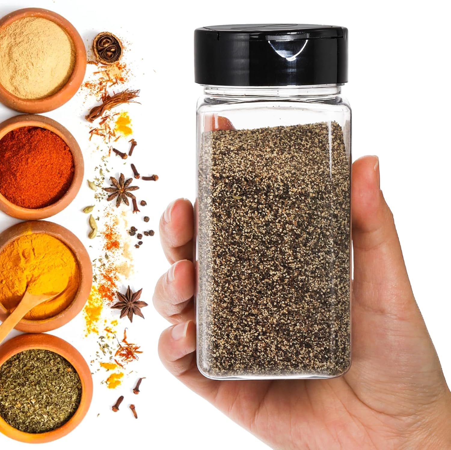 ขวดพลาสติกใสขนาดใหญ่สำหรับใส่เ - Food Storage Heat บทวิจารณ์และราคา