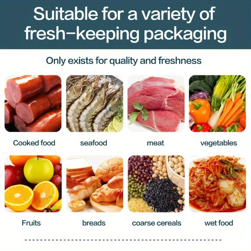ถุงสูญญากาศสำหรับอาหาร ขนาด 50 - Food Storage Vacuum Sealer Machine บทวิจารณ์และราคา