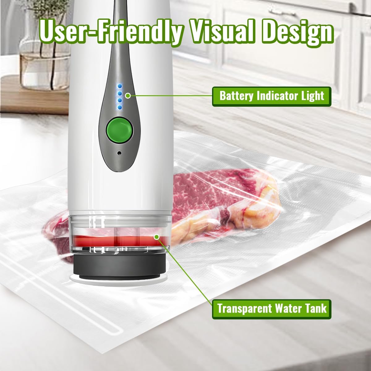 เครื่องซีลสูญญากาศขนาดเล็กอัตโ - Food Storage Vacuum Sealer Machine บทวิจารณ์และราคา
