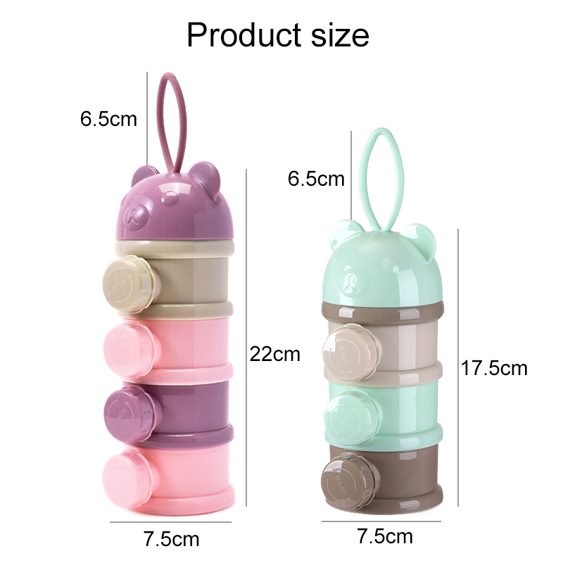 กล่องเก็บอาหารเด็กแบบพกพา 3/4  - Food Storage Baby บทวิจารณ์และราคา