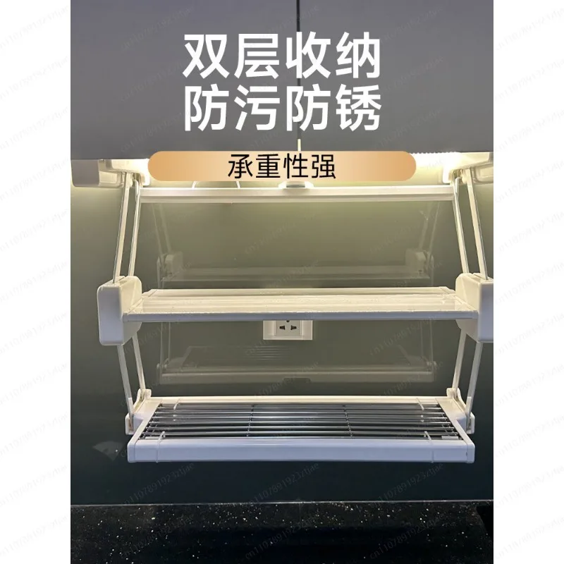 ชั้นวางของในครัวแบบพับได้สองชั - Food Storage Kitchen Cabinet บทวิจารณ์และราคา