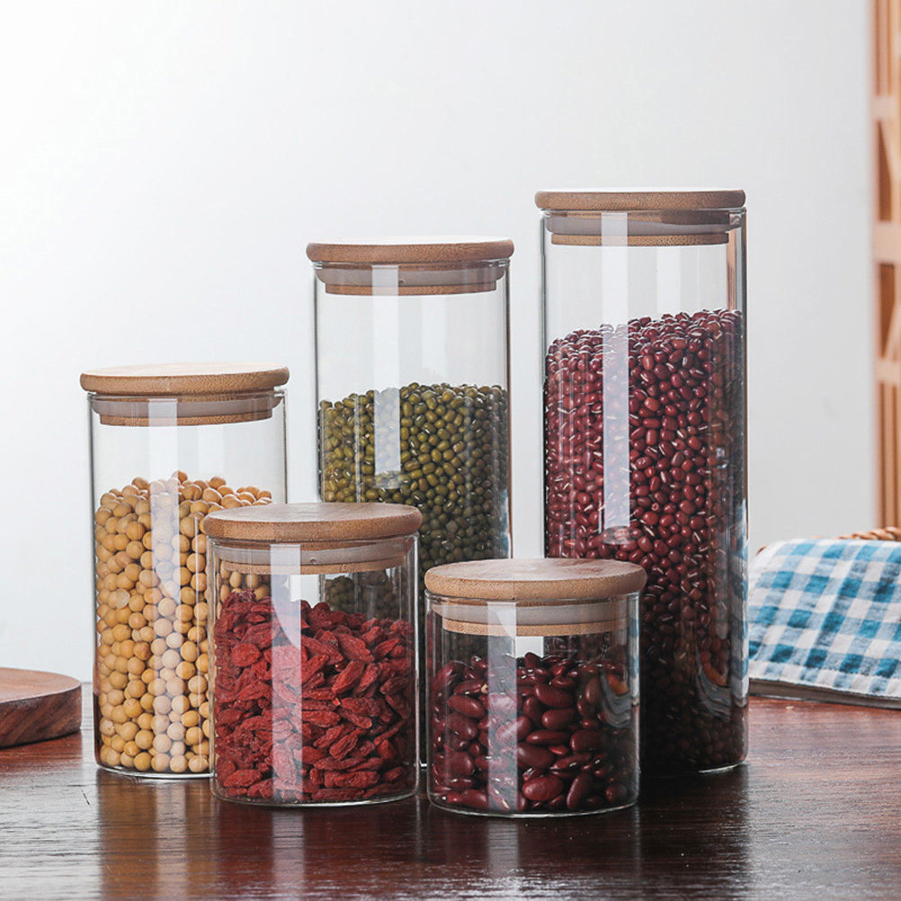 โหลแก้วปิดผนึกขนาด 1800 มล. พร - Food Storage Jar Glass บทวิจารณ์และราคา